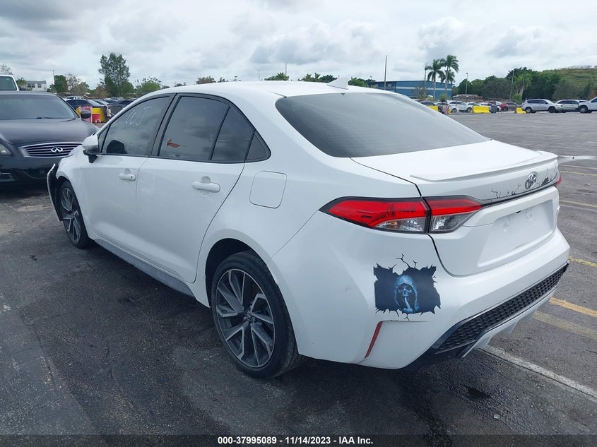 VIN JTDS4RCE0LJ009157 2020 TOYOTA COROLLA SE