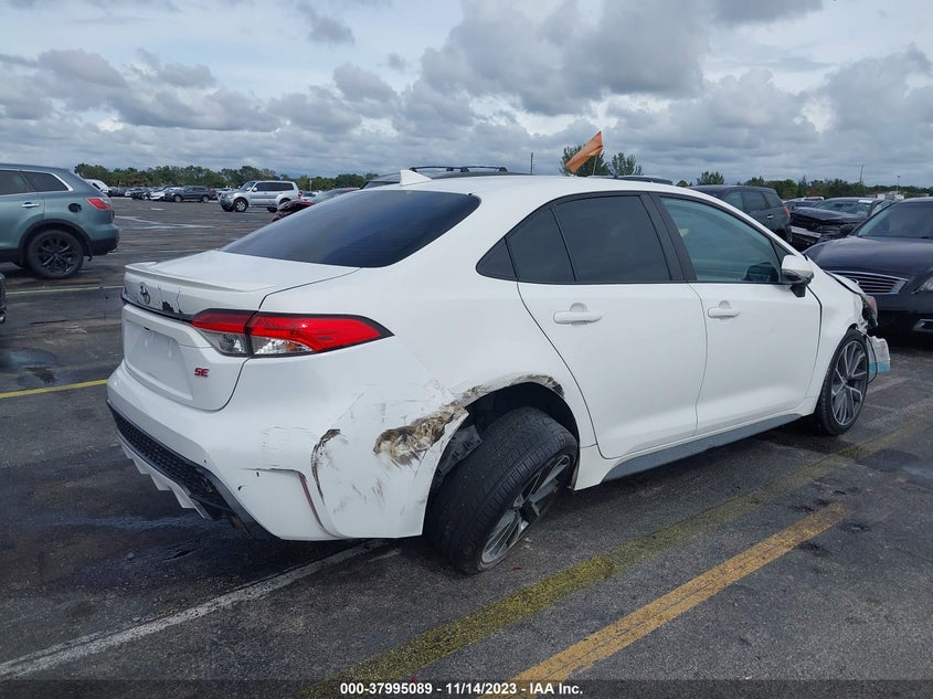 VIN JTDS4RCE0LJ009157 2020 TOYOTA COROLLA SE
