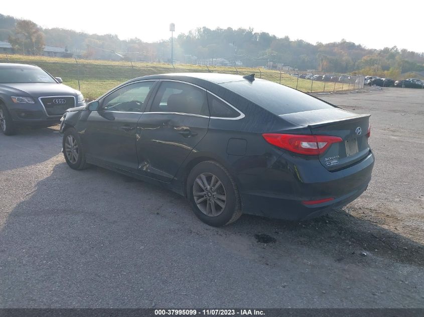 2015 HYUNDAI SONATA SE - 5NPE24AF8FH003900