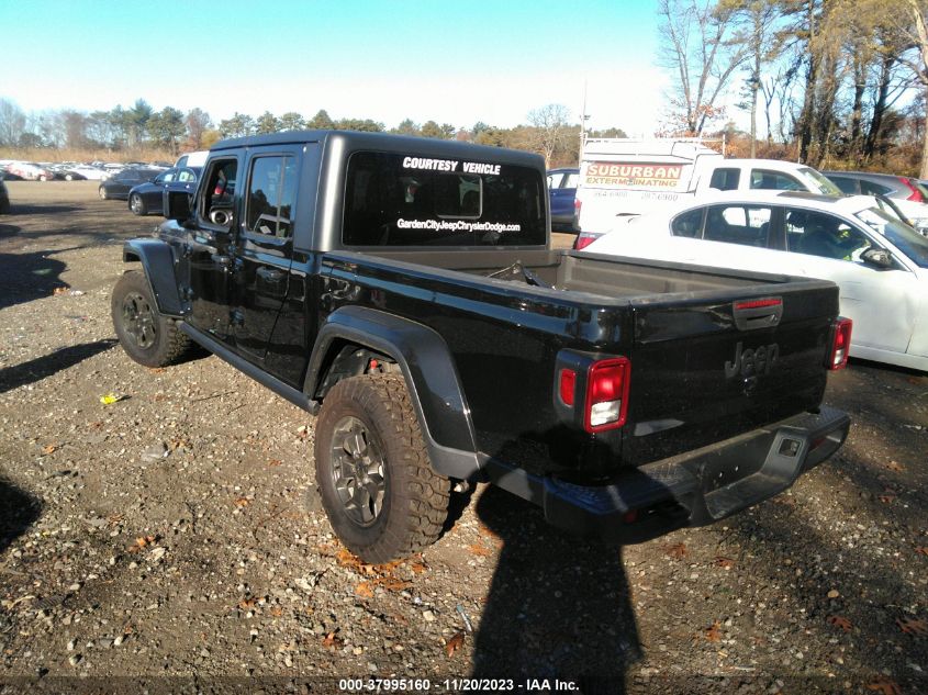 VIN 1C6HJTAG9PL500896 2023 JEEP GLADIATOR SPORT