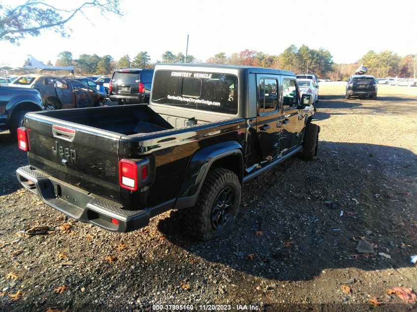 VIN 1C6HJTAG9PL500896 2023 JEEP GLADIATOR SPORT