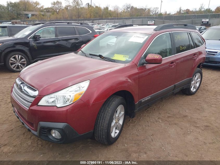2014 SUBARU OUTBACK 2.5I PREMIUM - 4S4BRCCCXE3286267