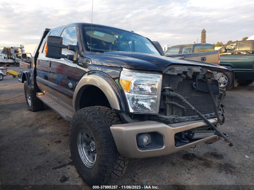 2014 FORD F-250 LARIAT - 1FT7W2BTXEEA10366
