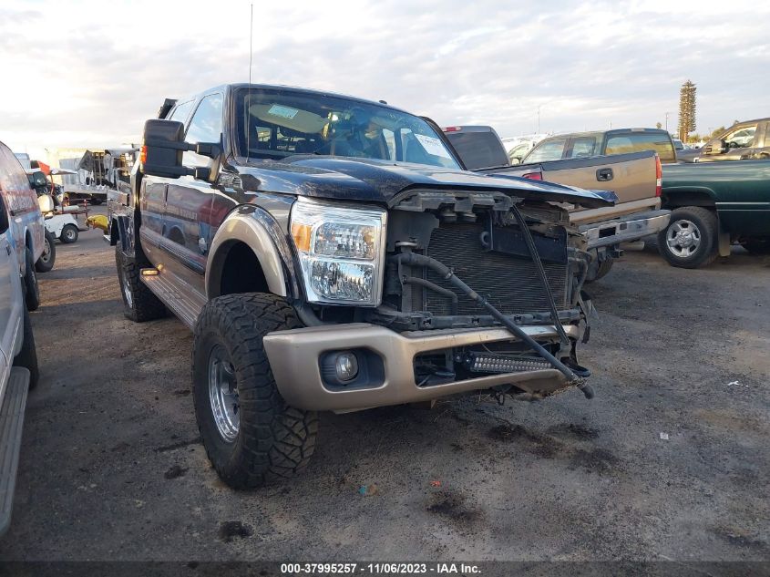 2014 FORD F-250 LARIAT - 1FT7W2BTXEEA10366