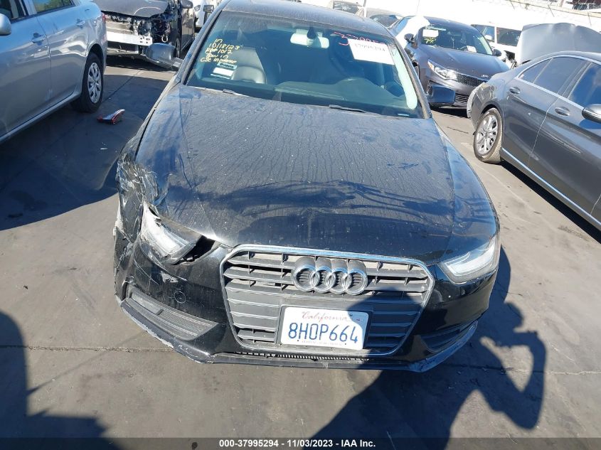 2013 AUDI A4 2.0T PREMIUM - WAUBFAFL6DN031385