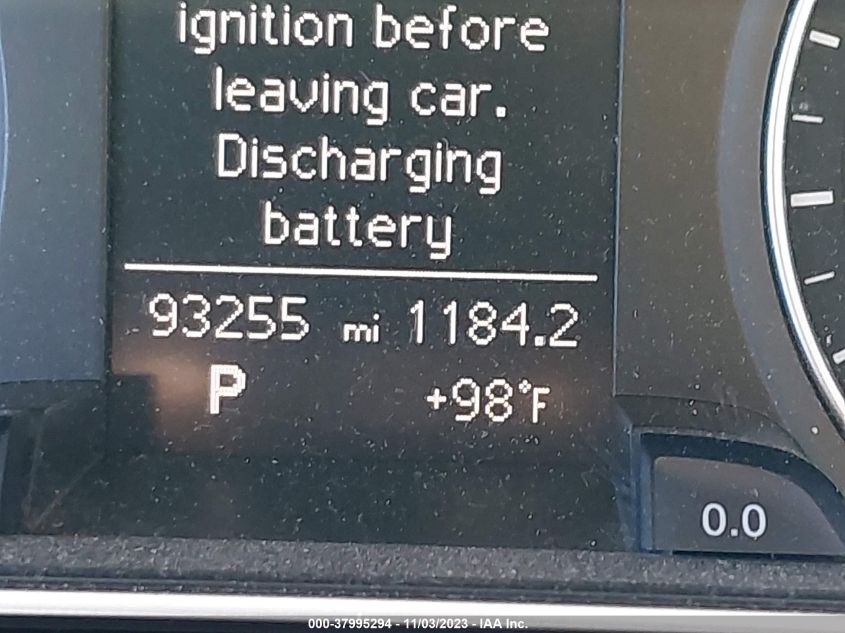 2013 AUDI A4 2.0T PREMIUM - WAUBFAFL6DN031385