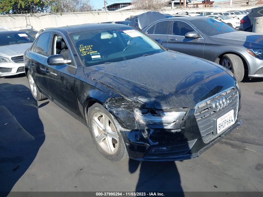 2013 AUDI A4 2.0T PREMIUM - WAUBFAFL6DN031385