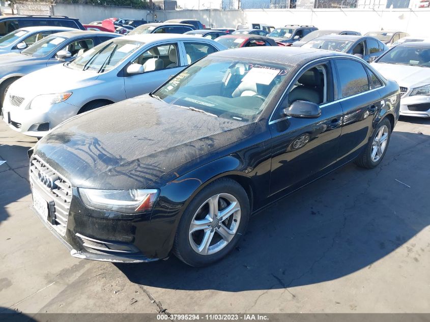 2013 AUDI A4 2.0T PREMIUM - WAUBFAFL6DN031385