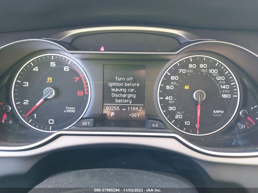 2013 AUDI A4 2.0T PREMIUM - WAUBFAFL6DN031385