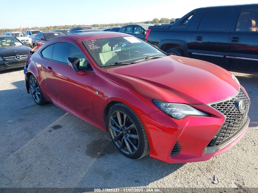 JTHHZ5BC3K5020454 LEXUS RC 350 F SPORT 2019