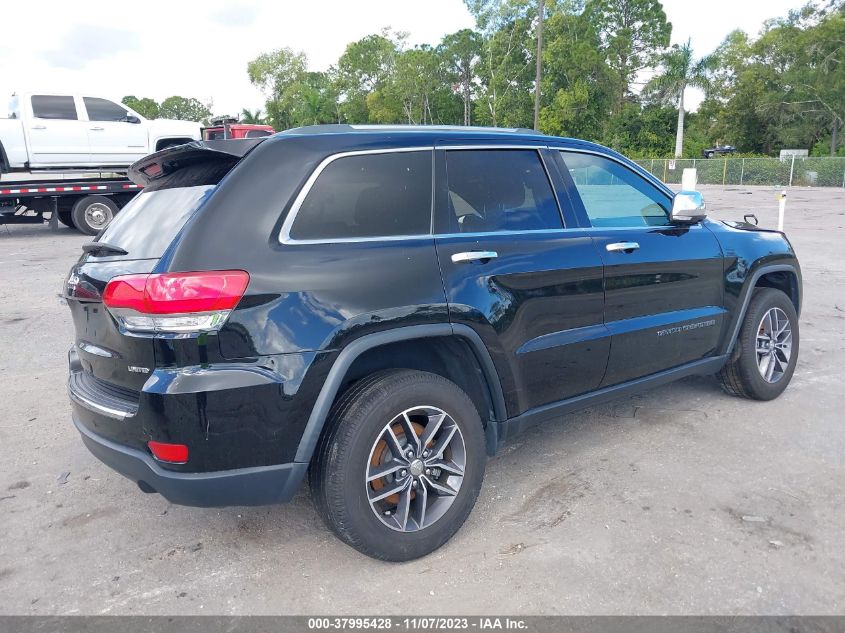 2018 JEEP GRAND CHEROKEE LIMITED - 1C4RJEBG1JC339443