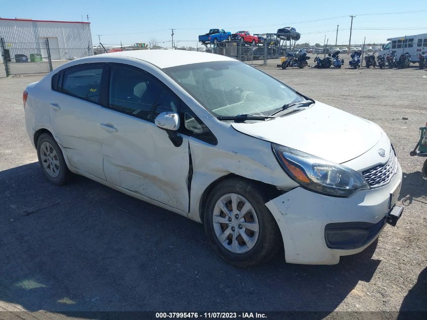 2013 KIA RIO LX - KNADM4A38D6115192
