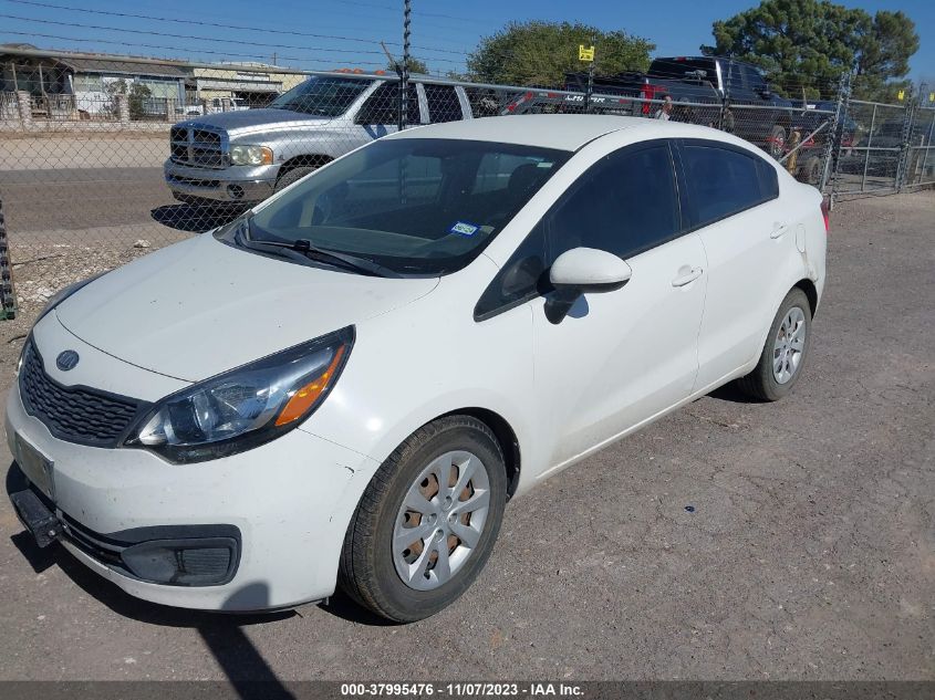 2013 KIA RIO LX - KNADM4A38D6115192