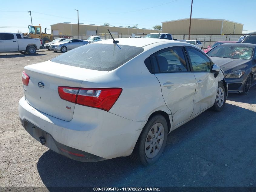 2013 KIA RIO LX - KNADM4A38D6115192