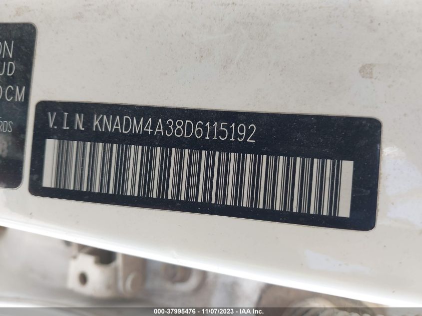 2013 KIA RIO LX - KNADM4A38D6115192