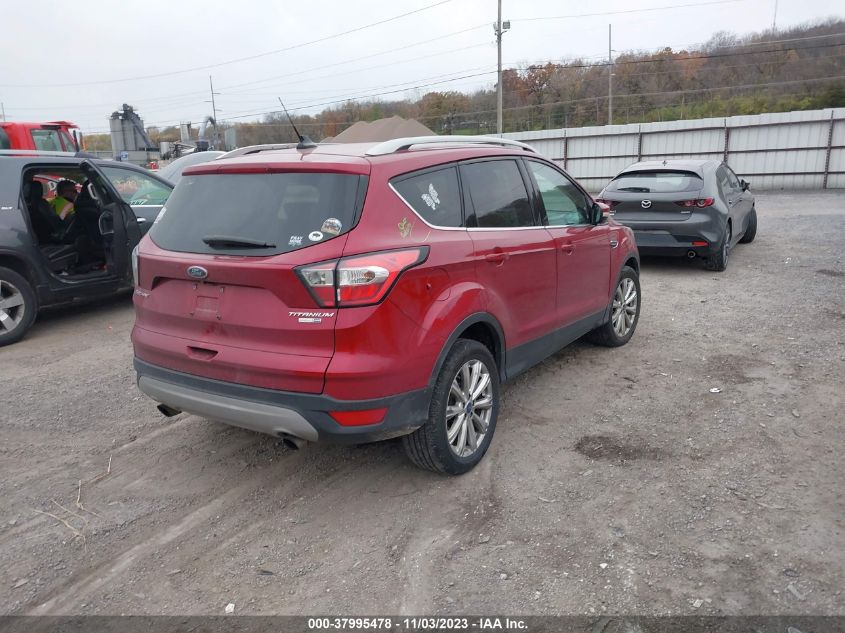 2018 FORD ESCAPE TITANIUM - 1FMCU9J96JUB83686