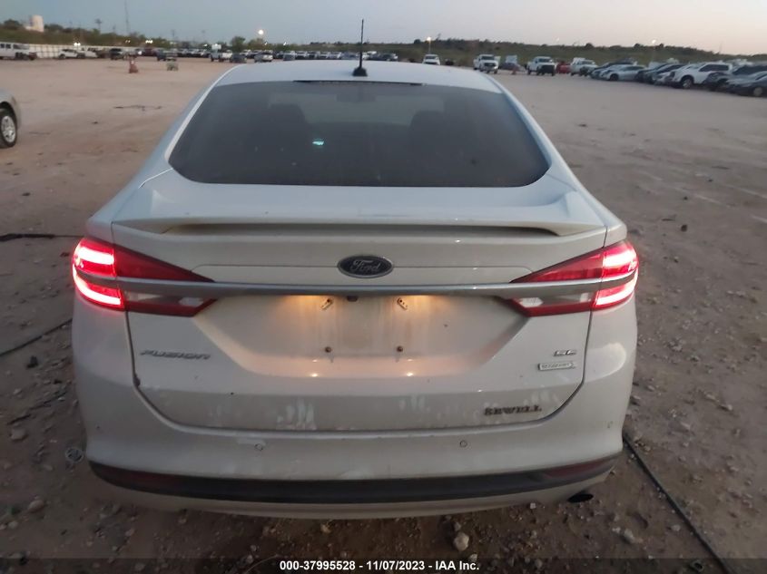 2018 FORD FUSION SE - 3FA6P0HD3JR284793