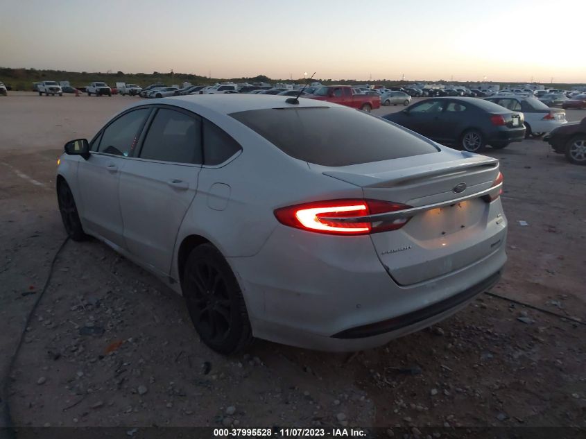 2018 FORD FUSION SE - 3FA6P0HD3JR284793