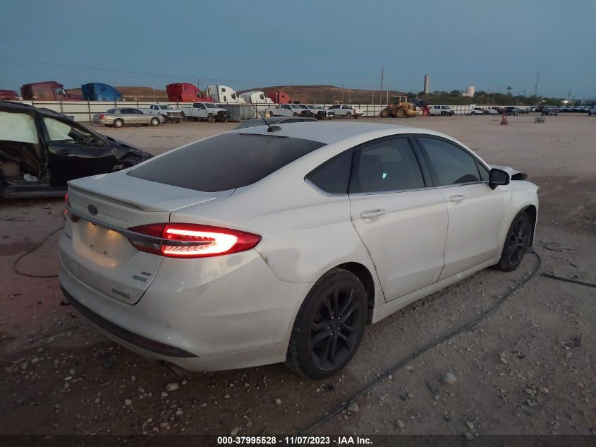 2018 FORD FUSION SE - 3FA6P0HD3JR284793