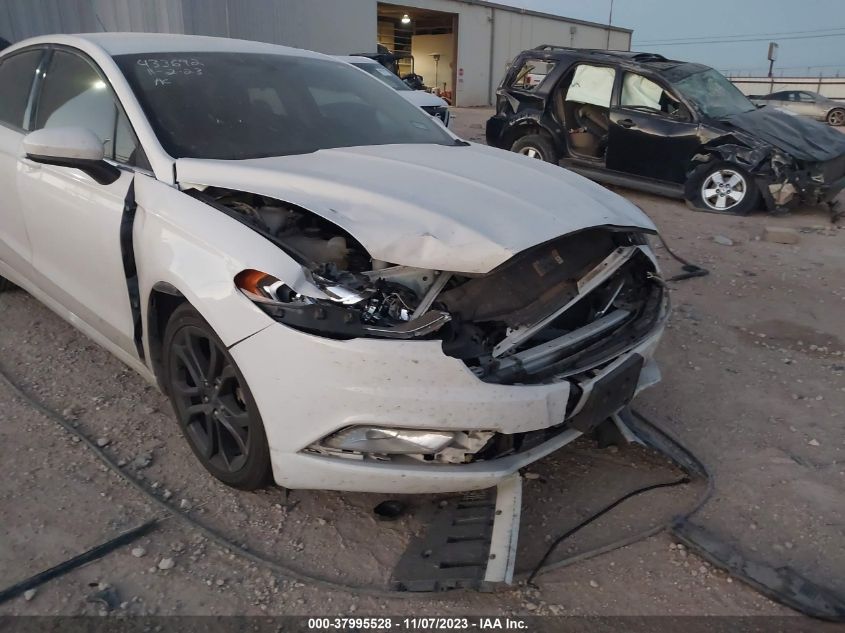 2018 FORD FUSION SE - 3FA6P0HD3JR284793