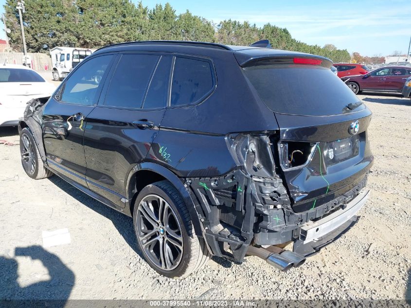 2017 BMW X3 XDRIVE35I - 5UXWX7C52H0S19316