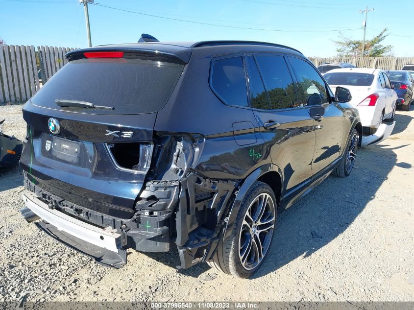 2017 BMW X3 XDRIVE35I - 5UXWX7C52H0S19316