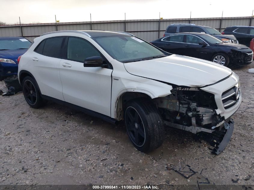 2015 MERCEDES-BENZ GLA 250 - WDCTG4GB2FJ036034