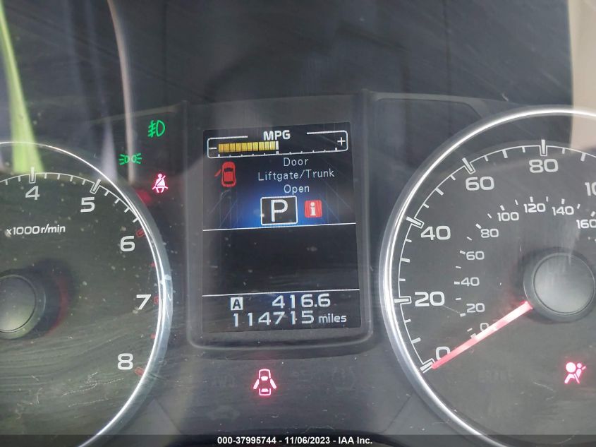 2014 SUBARU OUTBACK 2.5I LIMITED - 4S4BRBLC4E3228262