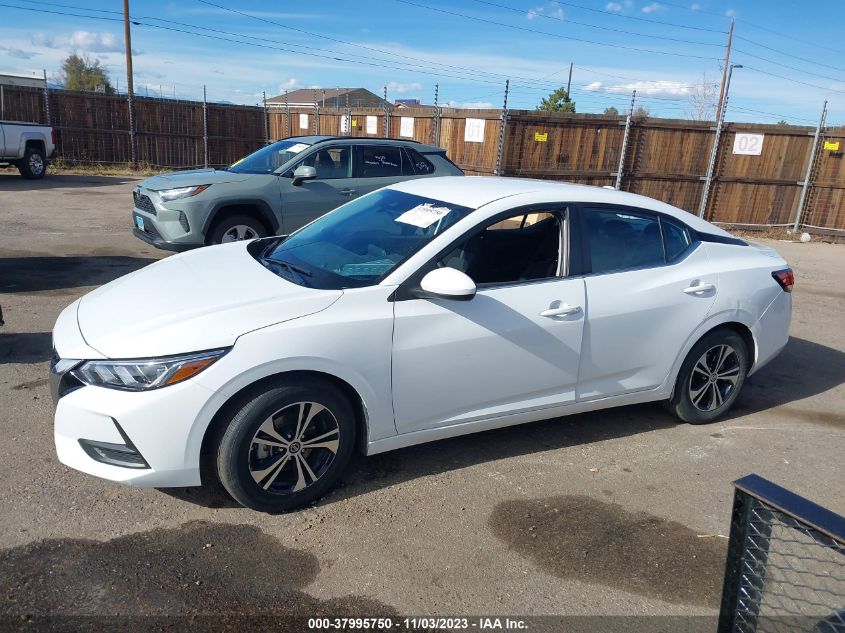 2022 NISSAN SENTRA SV XTRONIC CVT - 3N1AB8CV1NY290737