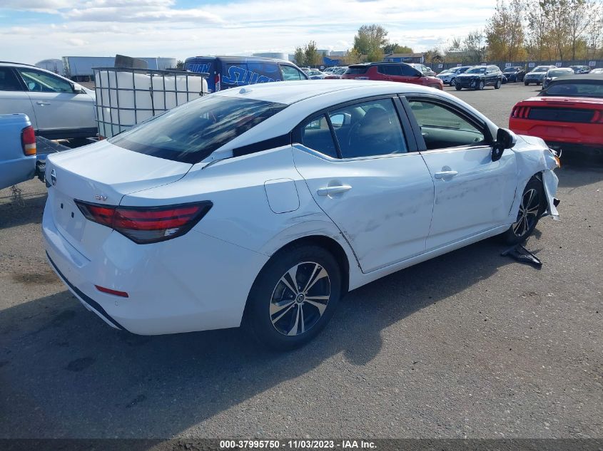 2022 NISSAN SENTRA SV XTRONIC CVT - 3N1AB8CV1NY290737