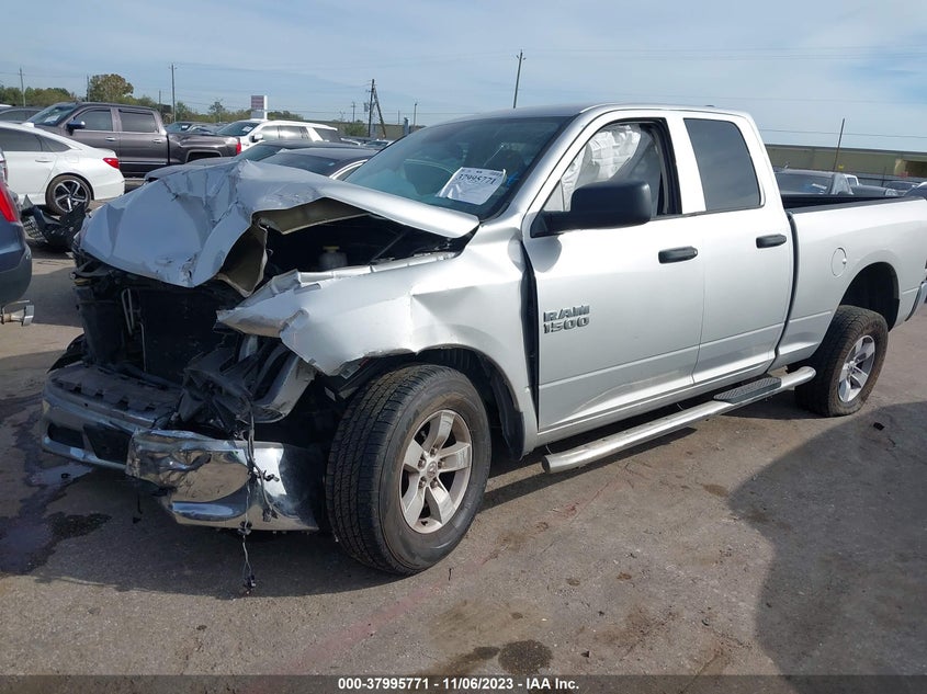 VIN 1C6RR6FGXJS317835 2018 RAM 1500 TRADESMAN  4X2 6\4" BOX