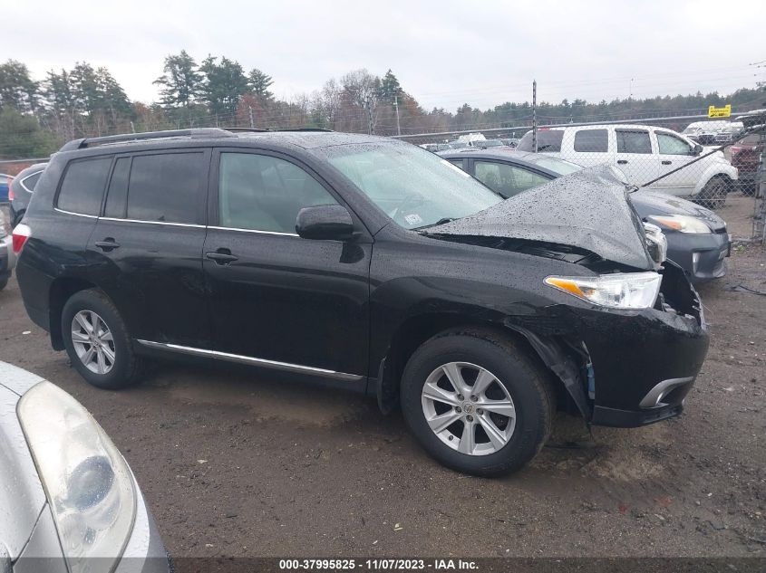 2013 TOYOTA HIGHLANDER SE V6 - 5TDBK3EH7DS189848