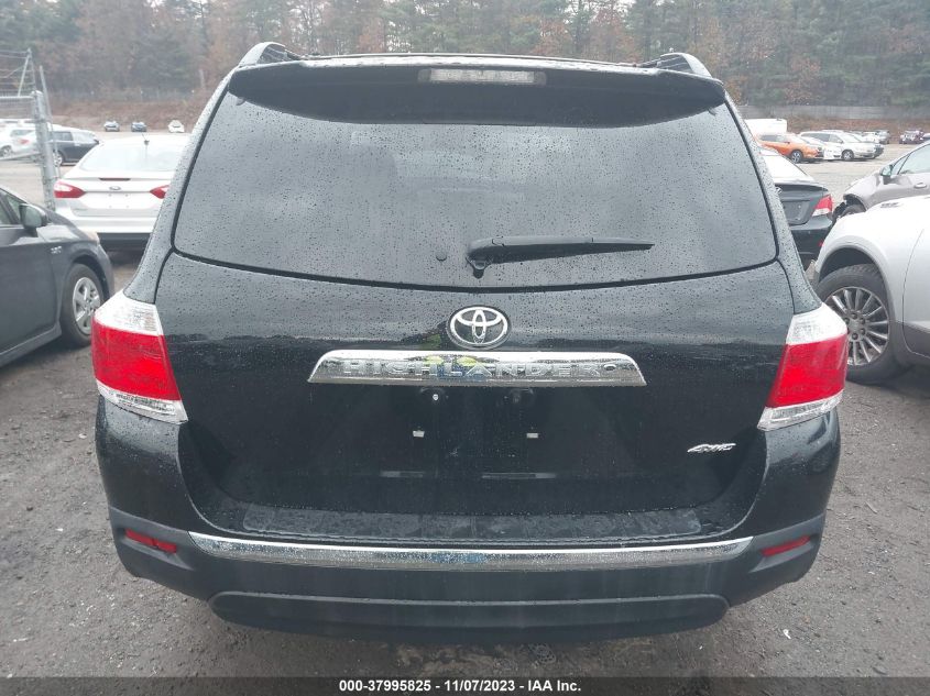2013 TOYOTA HIGHLANDER SE V6 - 5TDBK3EH7DS189848