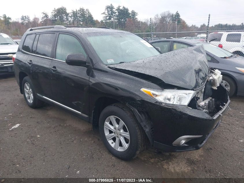 2013 TOYOTA HIGHLANDER SE V6 - 5TDBK3EH7DS189848