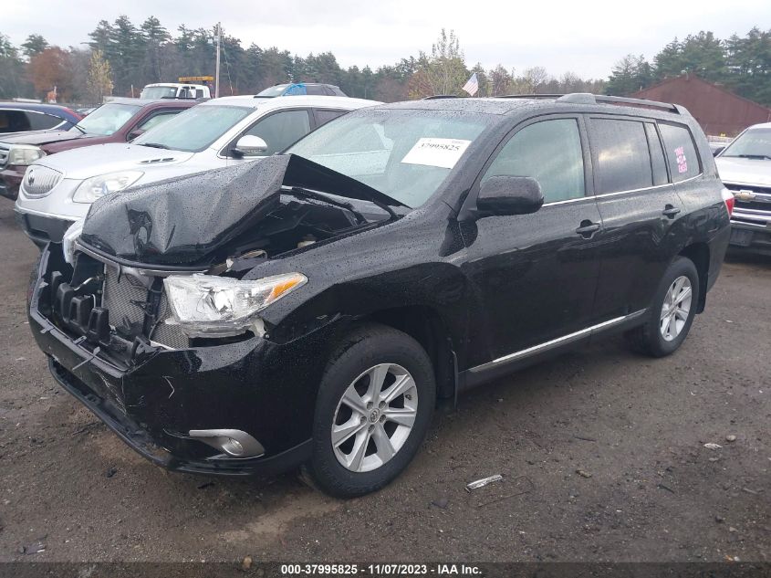2013 TOYOTA HIGHLANDER SE V6 - 5TDBK3EH7DS189848