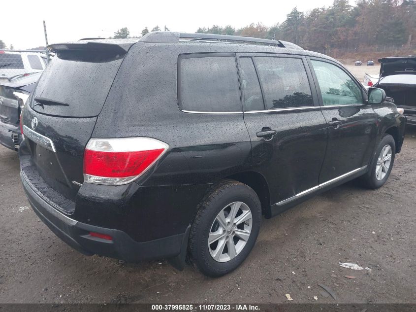 2013 TOYOTA HIGHLANDER SE V6 - 5TDBK3EH7DS189848