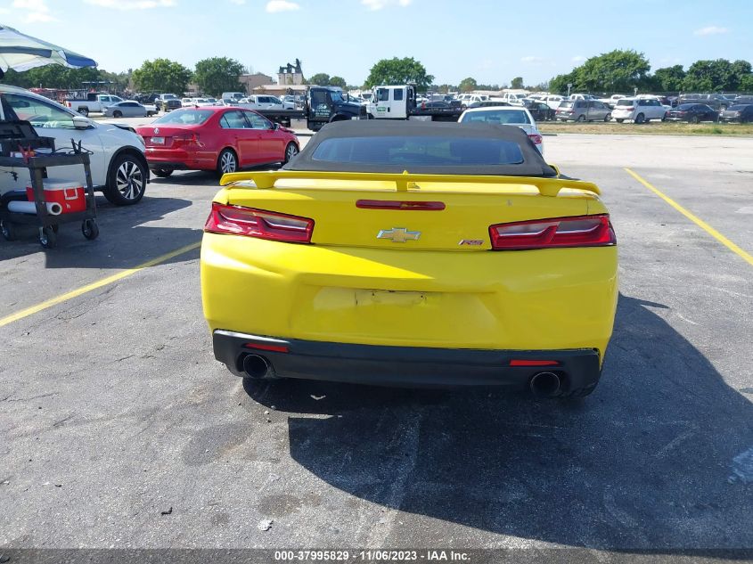 2018 CHEVROLET CAMARO LT - 1G1FB3DS1J0150162
