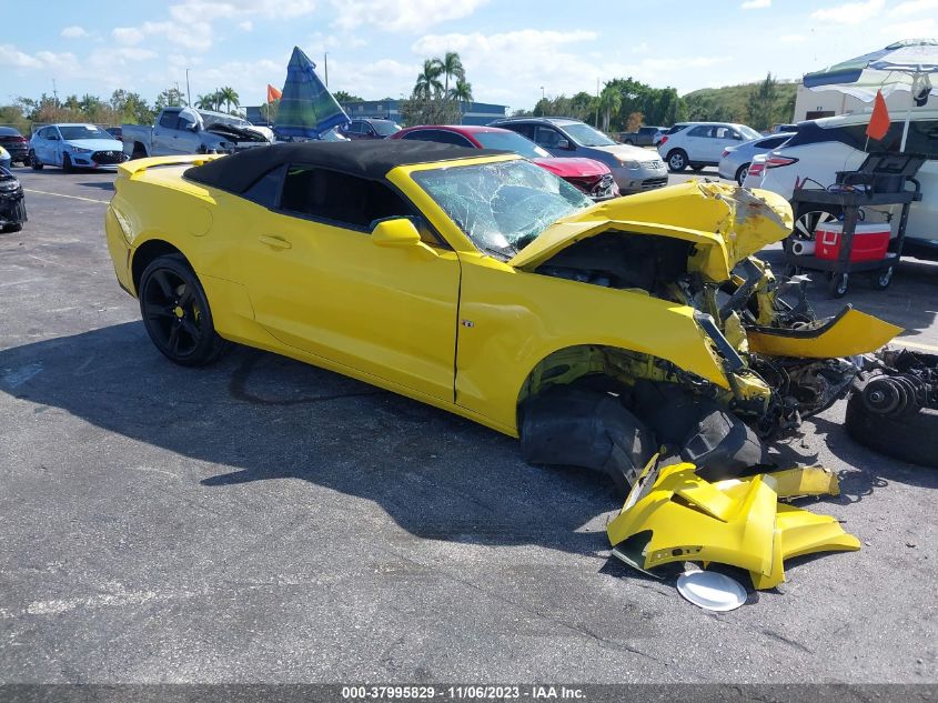 2018 CHEVROLET CAMARO LT - 1G1FB3DS1J0150162