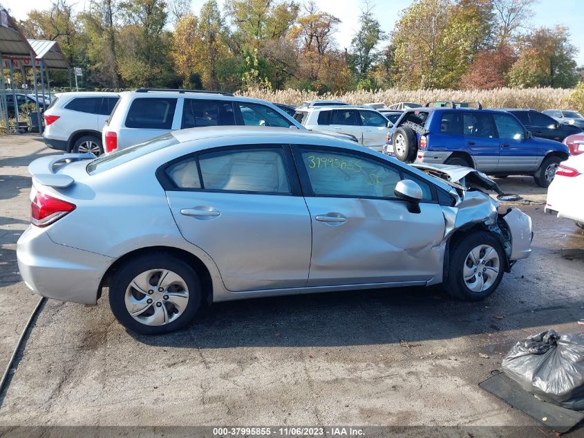 2013 HONDA CIVIC LX - 2HGFB2F56DH568128