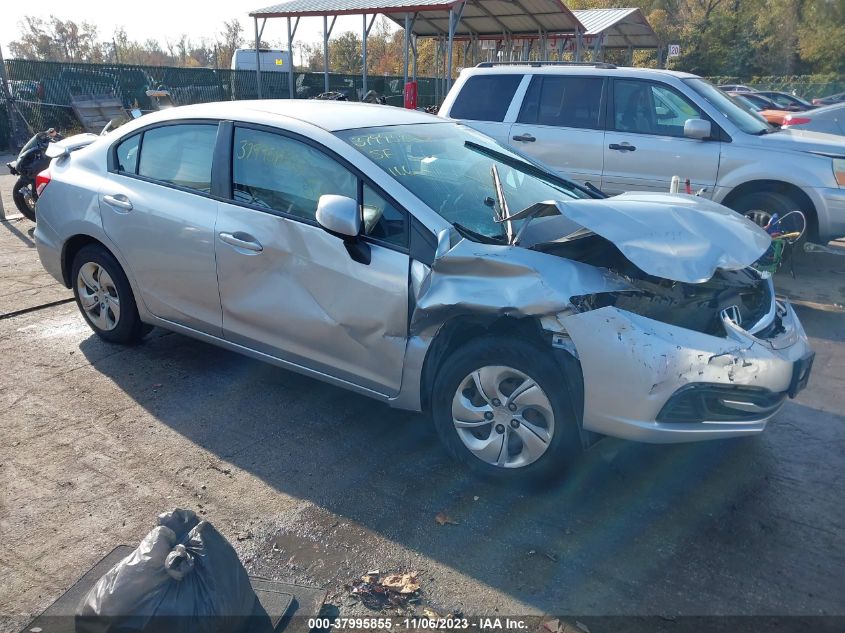 2013 HONDA CIVIC LX - 2HGFB2F56DH568128
