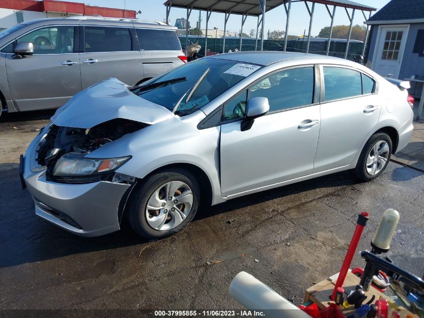 2013 HONDA CIVIC LX - 2HGFB2F56DH568128