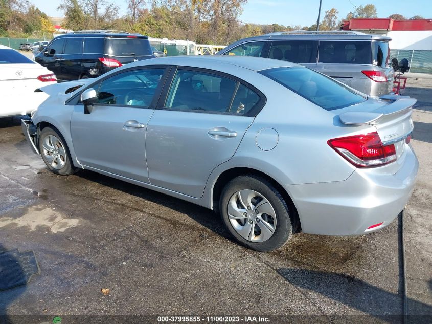 2013 HONDA CIVIC LX - 2HGFB2F56DH568128