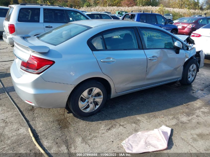 2013 HONDA CIVIC LX - 2HGFB2F56DH568128