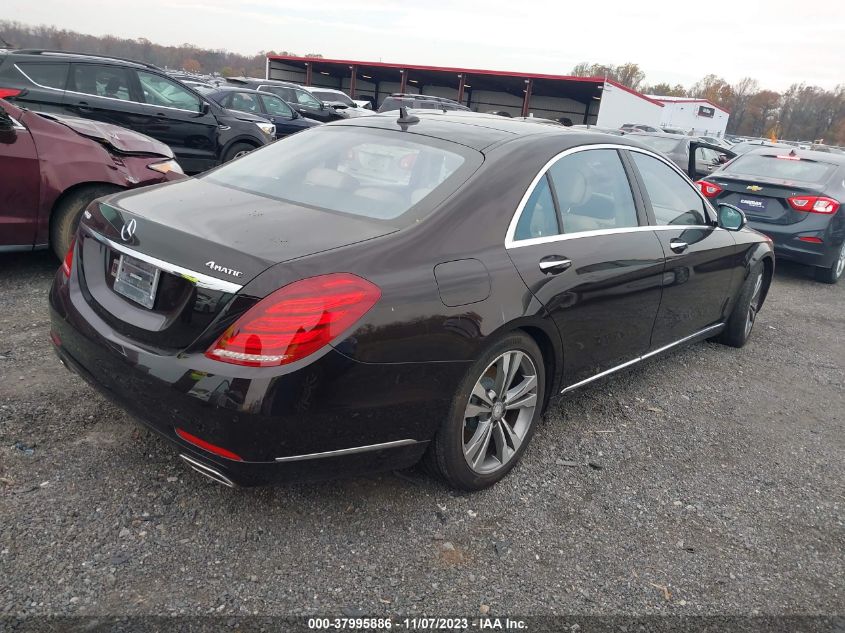 2014 MERCEDES-BENZ S 550 4MATIC WDDUG8FB0EA061165