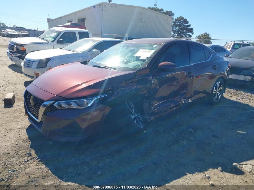 2021 NISSAN SENTRA SV XTRONIC CVT - 3N1AB8CVXMY309574