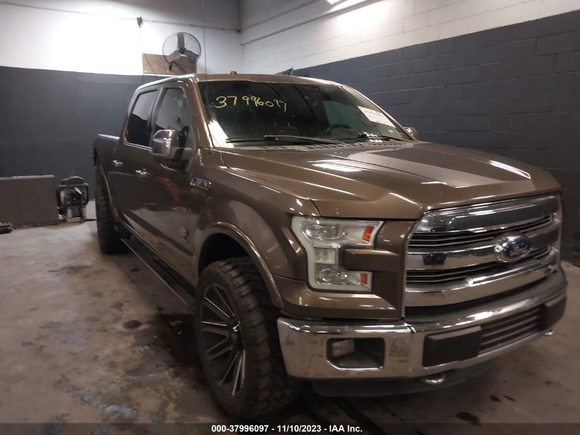 2015 FORD F-150 KING RANCH - 1FTEW1EG7FFA22065