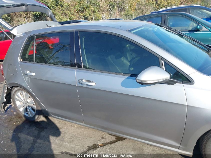 2015 VOLKSWAGEN GOLF TDI S 4-DOOR - 3VW2A7AU7FM047688