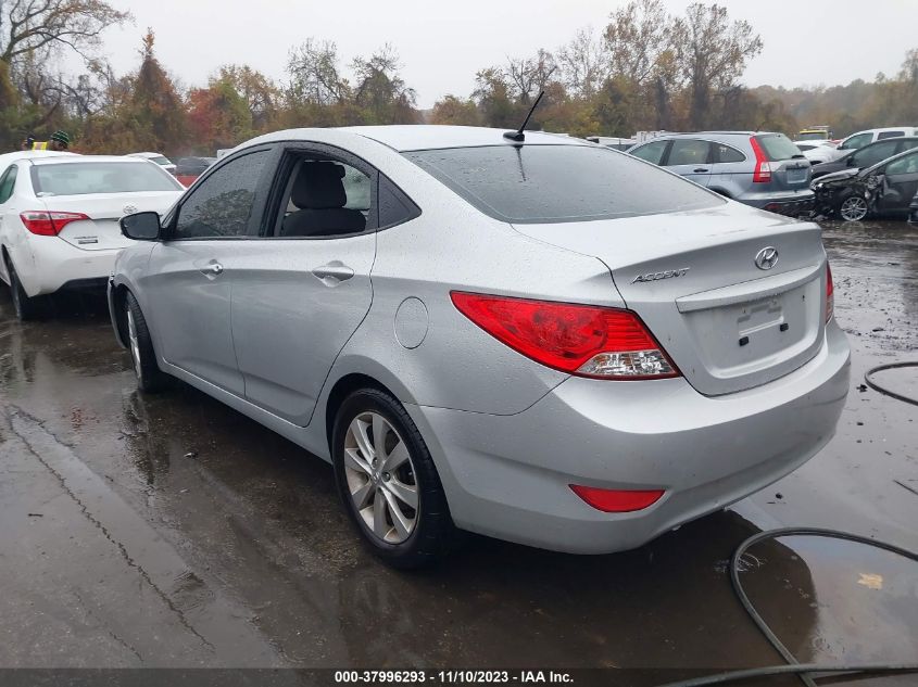 2013 HYUNDAI ACCENT GLS - KMHCU4AE3DU316151