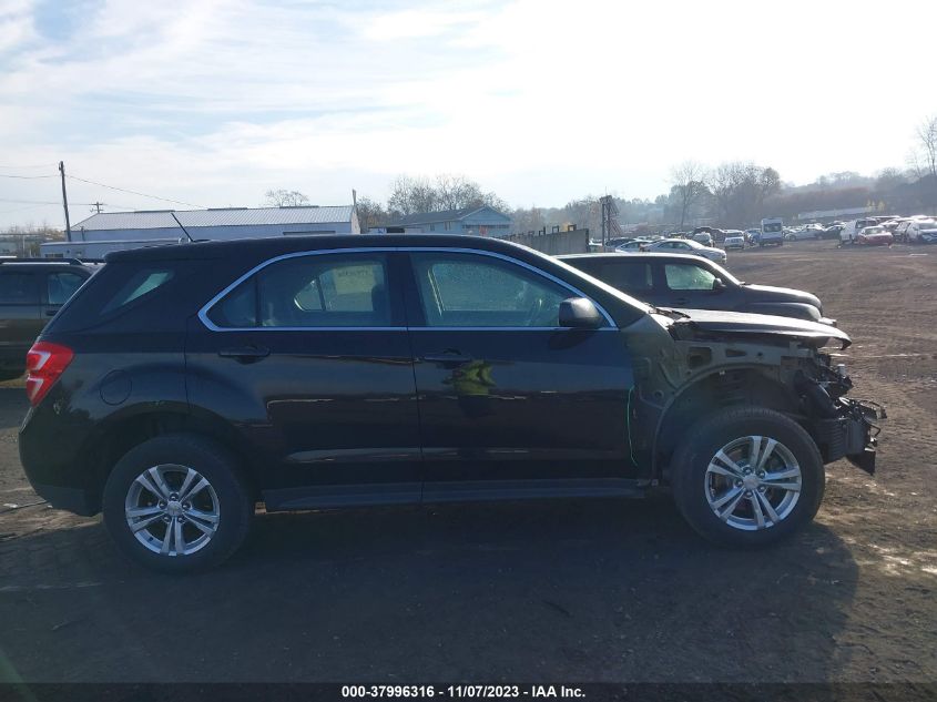 2017 CHEVROLET EQUINOX LS - 2GNALBEK8H1586276