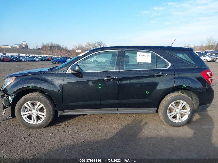 2017 CHEVROLET EQUINOX LS - 2GNALBEK8H1586276